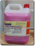 Cera para suelos Roja